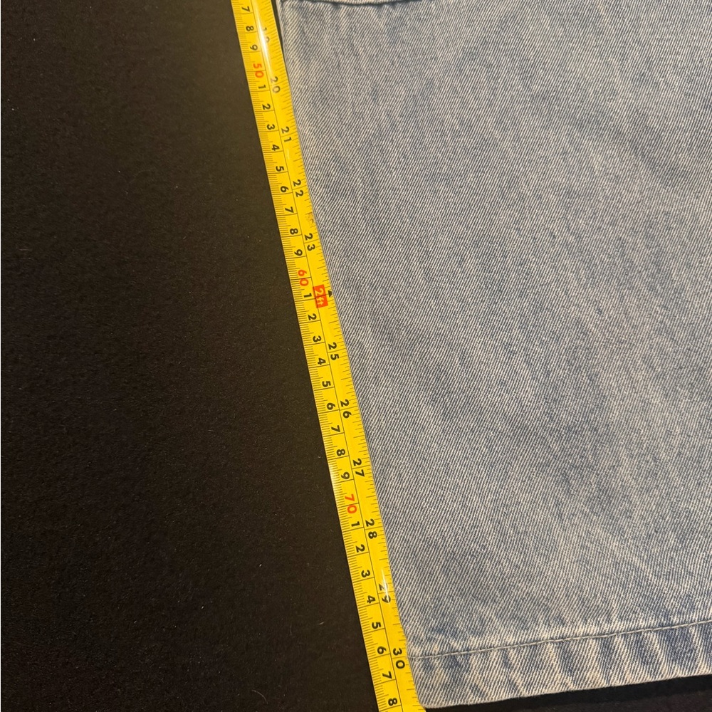 Empyre Jeans Size 4 Blue Denim Tori 90s Y2K Skater Casual Cargo Pockets Hip - Picture 8 of 8